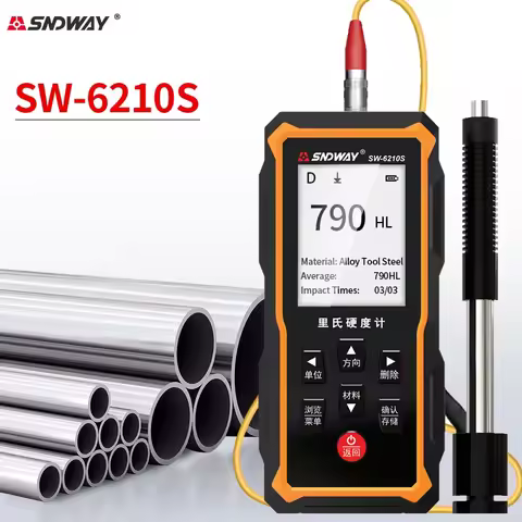 SNDWAY Hardness Tester tools 170~960HLD HL HB HR(ABC) HV HS Multidirectional Metal Gold Stainless St
