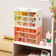 Mini Drawer Storage Box – 6/9 Slots Multi-Grid Organizer for Office Supplies, Stationery, Cosmetics