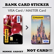 [ Castle ] For BANK Card Sticker Cover / MASTER / VISA / CREDIT/ DEBIT CARD