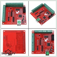 SOURCE USB MACH3 4 Axis Interface CNC Breakout Board for Stepper Motor Drive Controller