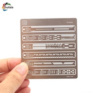 chulisia Model Building Line Carving Auxiliary Ruler Scribing Template Ruler Modeler