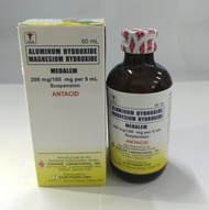 aluminum hydroxide  magnesium hydroxide 200mg/100mg per 5ml suspension antacid 60ml
