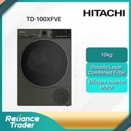 Hitachi 10.0KG Heat Pump Dryer TD-100XFVEM