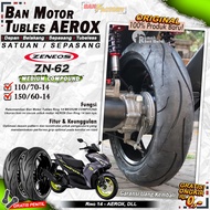 Ban Motor AEROX // ZENEOS ZN62 Tubeless // MODIFIKASI Ban Tubles Depan Belakang Motor Matic Beat Var