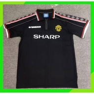 Retro 98-99 Manchester United third jersey Soccer Jersey Soccer BECKHAM  #7