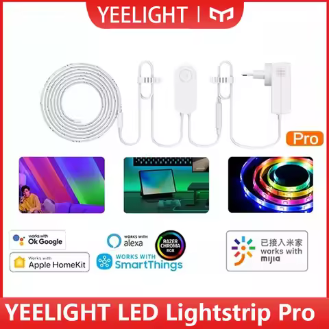 (Global version) Yeelight Lightstrip PRO LED Ambilight Strip RGB WiFi connection For Apple Homekit M