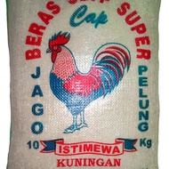 BERAS MAPAN KUNINGAN CAP JAGO PELUNG 10Kg