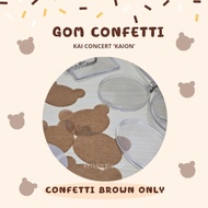 [Brown Only] Gom Confetti KAION