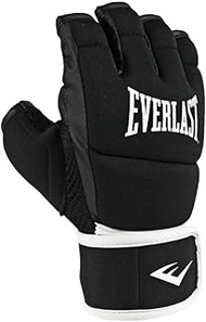Everlast Core Kickboxing Gloves - Multipurpose Glove in Black L/XL - Ideal for Kickboxing, Boxing, a