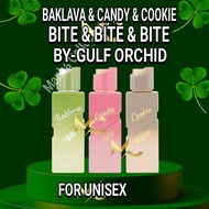 Ready stock~Baklava Bite & Candy bite Cookie bite By Gulf Orchid 100ml for women and men Long Lastin