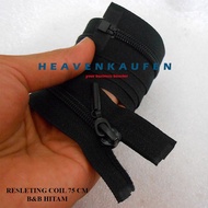 Cheap 75 cm / 30 inch Black Coil B&B Open Jacket Zipper