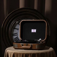 巫.1900 黑膠唱機 致敬海上鋼琴師 黑膠機 留聲機 皮箱式 便攜