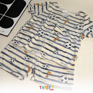 Preloved Sleepsuit Bohopanna | Soccer Soccer | 3-6 months