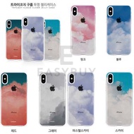 🇰🇷 KOREA TRYCOZY CLOUD CLEAR JELLY CASE 韓國 TRYCOZY 雲彩 幻彩 手機保護套 (適用多款型號) iPhone14 iPhone 14 iPhone13 