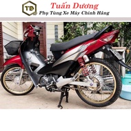 Dàn Áo Wave S100 - Wave Lớn TD Cao Cấp [Tặng Tem 3 Lớp] - Bộ Nhựa Wave Rs Đời 2006-2016- Bộ Áo Xe Wa