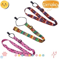 TAMAKO Guitar Belts, Ethnic Style Adjustable Guitar Strap, Ukulele Accessory Polyester Guitar Accessories Guitar