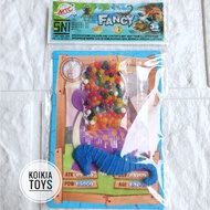 Growing animals hewan rendam air waterbeads campur magic jelly ball