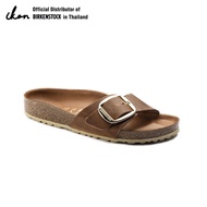 BIRKENSTOCK Madrid Big Buckle FL Cognac HEX Cognac รองเท้าแตะ ผู้หญิง สีน้ำตาล รุ่น 1006524 (regular