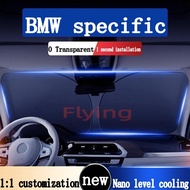 BMW ix1 ix2 ix3 i4 sun visor Car Front Window Sunshade Cover Car sunshade umbrella UV protection Ins