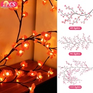 LED Wall Branch Light Artificial Tree Branch Lights Flexible Artificial Willow Vine Light for Bedroo