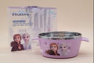 預購 韓國製  LILFANT 迪士尼 冰雪奇緣2 FROZEN 韓國製 雙耳 不銹鋼 碗 餐具 兒童碗 380ml