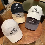 ARC'TERYX運動戶外鴨舌帽始祖鳥新款洗水做工精細軟頂棒球帽子時尚潮流帽