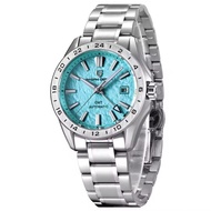 PAGANI DESIGN New Men Mechanical Watches Stainless Steel GMT Watch Luxurys Sapphire Glass Automatic 