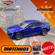 Matchbox Sedan Car 2021 Cadillac CT5-V Blue Cadillac Edition