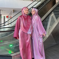 ALANA ABAYA ( free shawl ) Shimmer byjiehaghazali