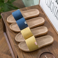 Men Women Linen Slippers Indoor Slippers Cotton Linen Slippers Slippers Household Household Linen Fo