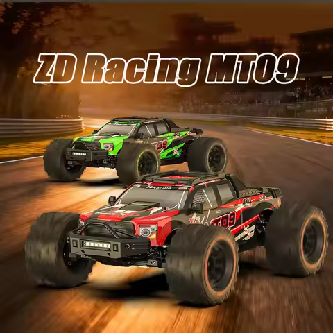 ZD Racing 1:9 SCALE 4WD brushless Super Monster Truck ROCKET MT09 RC High-Speed Off-Road Vehicle Wit