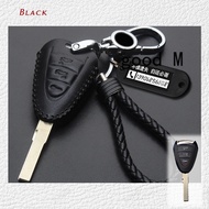 For Porsche Boxter 911Cayman Genuine Leather Car Remote Smart Key Fob Case Cover
