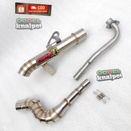 Daeng 4 Super open Exhaust open for Ex5/Exhaust wave 100/110 Exhaust Kriss/Exhaust wave 125 /Exhaust