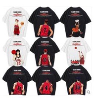 日本漫畫 灌籃高手 SLAM DUNK 圓領短袖上衣 棉質T T恤 Tshirt 櫻木花道 流川楓 晴子 彩子 三井壽