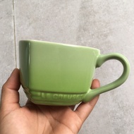 Le Creuset Coffee Cup Green Heart Shape