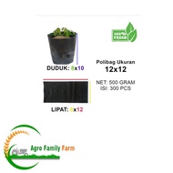 Polybag size 12 x 12 retail
