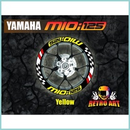 ☪ ▭ YAMAHA Mio 125 i mags decals