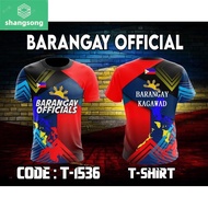 FULL SUBLIMATION BRGY OFFICIAL BARANGAY KAGAWA TSHIRT