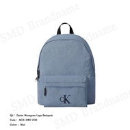 Calvin Klein กระเป๋าเป้ รุ่น Denim Monogram Logo Backpack Code: 4G3138G VGO
