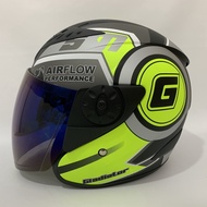 Vision Jumper Helmet (Yellow) Gladiator Black Matte Men's Women's Adults SNI