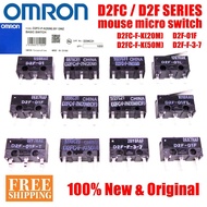 10PCS OMRON mouse micro switch D2FC-F-7N 10m 20m OF D2FC-F-K(50M) D2F D2F-F D2F-L D2F-01 D2F-01L D2F