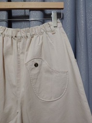 全新🆕日牌"POU DOU DOU"半橡筋腰裙褲