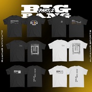 Gd/ G-Dragon/ Taeyang/ Daesung BB Biiig Bigbang CONCERT COSMOS BAJU T Shirt KPOP BOYBAND KOREA T-Shi