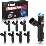 ENA Set of 8 Fuel Injector Compatible with Ford Lincoln Expedition F-150 F-250 F-350 Super Duty Mark