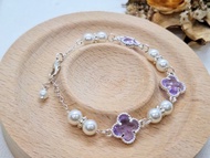 奧地利水晶貝珠手鏈