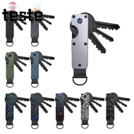 Key Organizer, with Screwdriver Holds 2-6 Keys Key  Holder, Smart Minimalist Metal Keys Fob for Keys