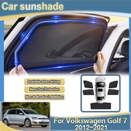 Car Side Window Sun Shade For Volkswagen VW Golf 7 Mk7 2012~2021 2013 2015 2017 2020 Car Sunshade Co