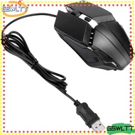 GSWLTT Wired Gaming Mouse, Ergonomic Design 4 Buttons Optical Gaming Mouse, Colorful  4D Design  Gam