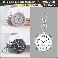 2023 New Arrival Pocket Watches Nurse Pocket Watch Keychain Fob Clock with Battery Doctor Medical Vintage Watch