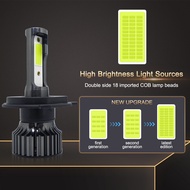 For Toyota Sienta NHP170 2016-2021 Head Light Head Lamp 2020 2019 LED Headlight 6000K Bulbs Kit Replace Halogen Accessories